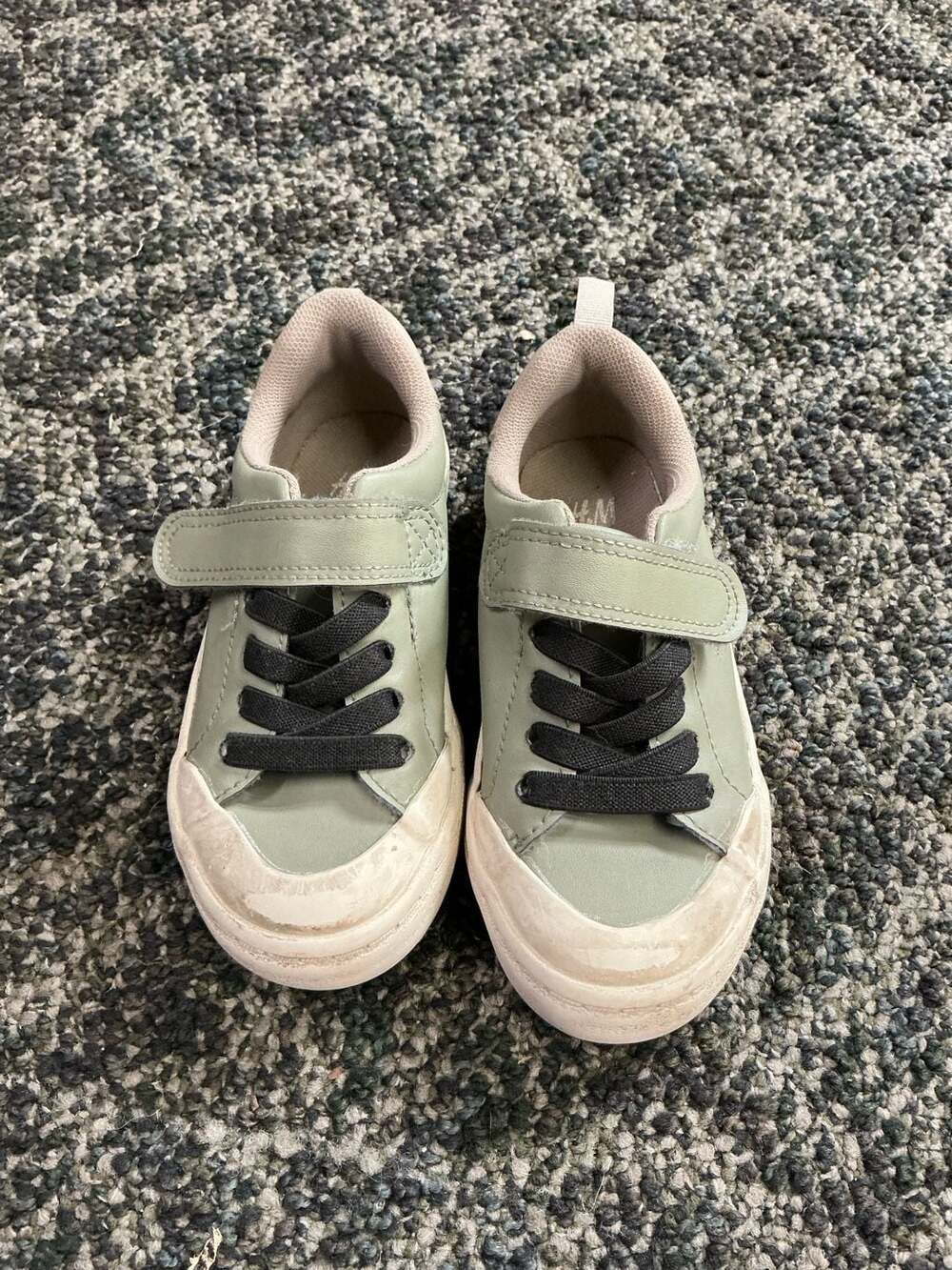 H&M Kids Green Double Strap Casual Sneakers